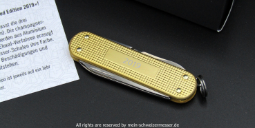 Schweizer Taschenmesser, Victorinox CLASSIC, ALOX Limited Edition 2019