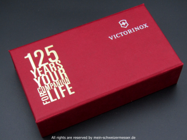 Victorinox Sammlermesser CLASSIC 125 Jubilee , Spezialausgabe anlässlich des 125-Jahre Jubiläums von Victorinox