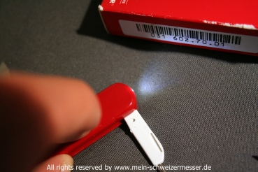 Wenger Taschenmesser (heute: Victorinox), Modell Bernina Mini Spot Light