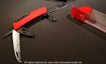 Schweizer Taschenmesser SWIZA D05, rot (mit Säge), neu in Originalverpackung