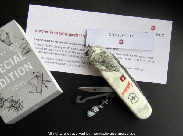 Schweizer Taschenmesser Victorinox Explorer - Special Edition SWISS SPIRIT 2020 | limitiert