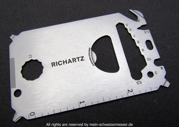 RICHARTZ POCKET TOOL (Multitool), POCKET CARD L23+
