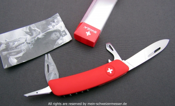 Schweizer Taschenmesser SWIZA TICK TOOL TT03 (mit ZECKEN-TOOL), neu in Originalverpackung